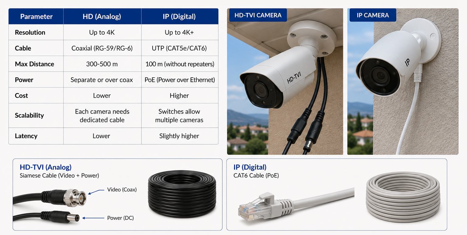 Two camera types