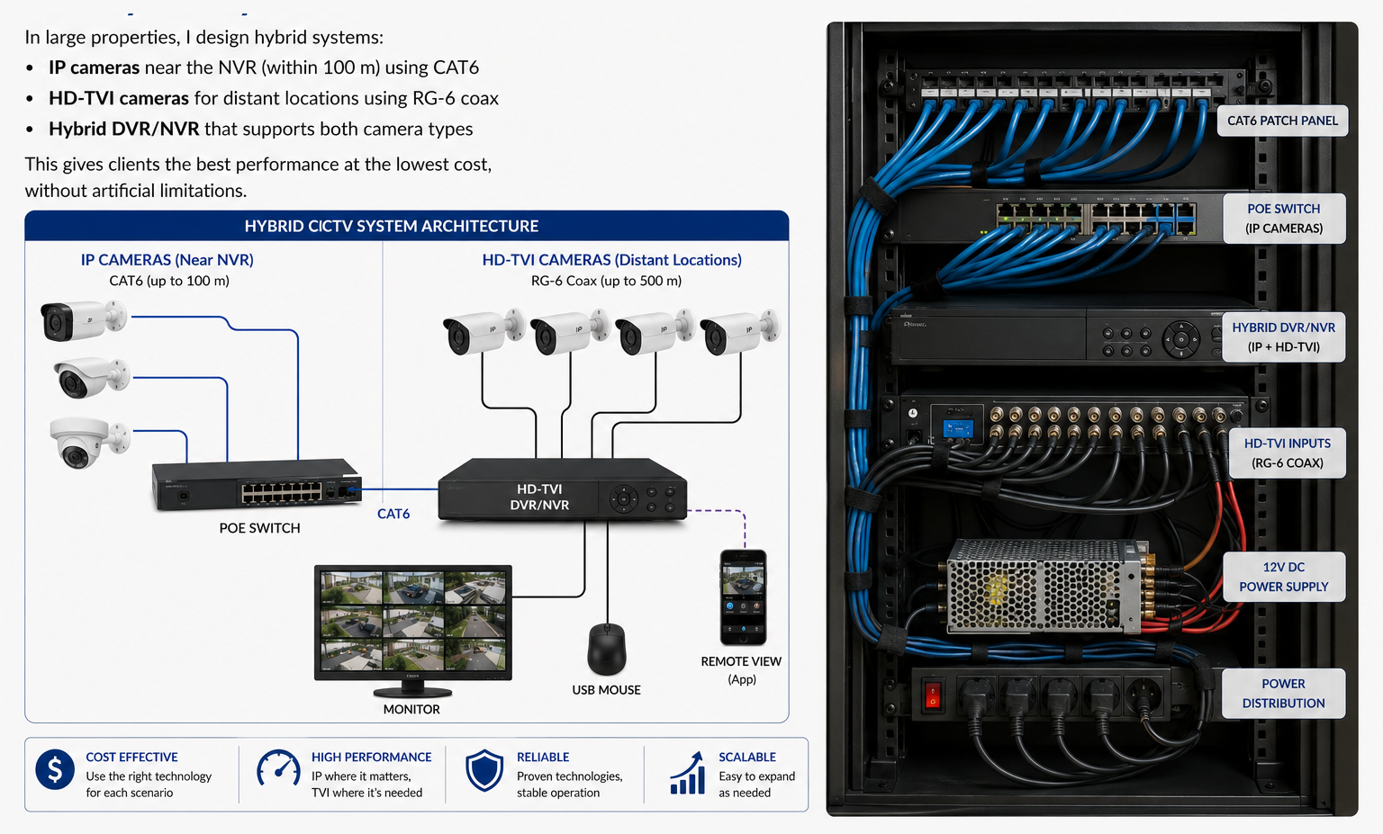 hybrid system installation